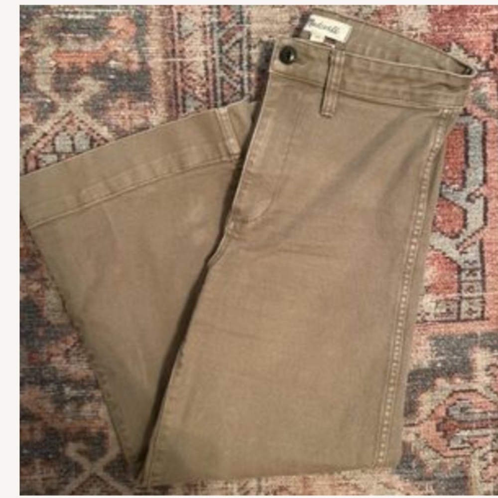 Madewell Emmett Wideleg Crop